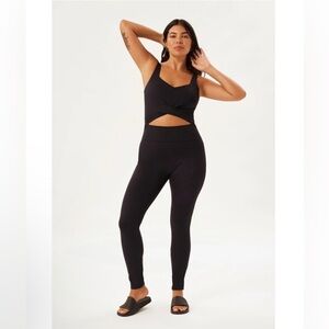 NEW Girlfriend Collective twist unitard Small